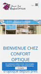Mobile Screenshot of confort-optique.com